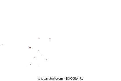 Light Red vector cover with english symbols. Modern geometrical illustration with ABC english symbols. Template can be used as a background for ads of typography.