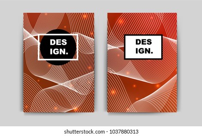 Light Red vector cover for Envelopes. Abstract booklet on colored background with gradient. New design for a poster, banner of your website.