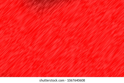 Light Red vector cover with long lines. Glitter abstract illustration with colored sticks. The pattern can be used as ads, poster, banner for commercial.