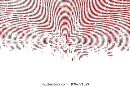 Light Red vector cover with long lines. Lines on blurred abstract background with gradient. The pattern can be used as ads, poster, banner for commercial.