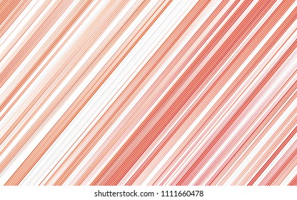 Light Red vector cover with long lines. Decorative shining illustration with lines on abstract template. The pattern can be used for busines ad, booklets, leaflets
