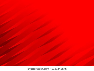 Light Red vector cover with long lines. Blurred decorative design in simple style with lines. The pattern can be used for busines ad, booklets, leaflets