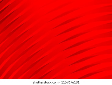 Light Red vector cover with long lines. Modern geometrical abstract illustration with staves. The pattern can be used for busines ad, booklets, leaflets