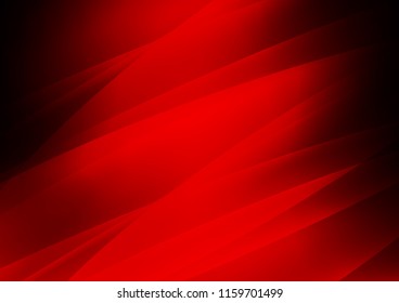 Light Red vector cover with long lines. Shining colored illustration with narrow lines. The pattern can be used for busines ad, booklets, leaflets