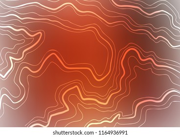 Light Red vector cover with long lines. Glitter abstract illustration with colored sticks. The pattern can be used for websites.