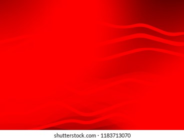 Light Red vector cover with long lines. Shining colored illustration with narrow lines. The pattern can be used as ads, poster, banner for commercial.