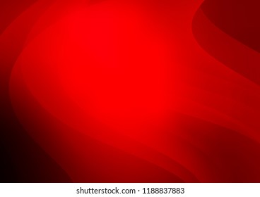 Light Red vector cover with long lines. Lines on blurred abstract background with gradient. The pattern can be used for busines ad, booklets, leaflets