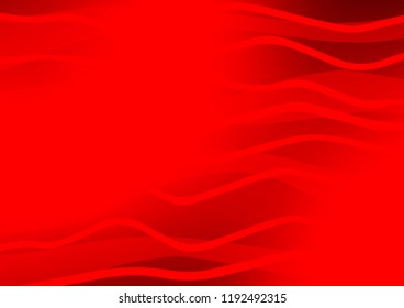 Light Red vector cover with long lines. Shining colored illustration with narrow lines. The pattern can be used for websites.