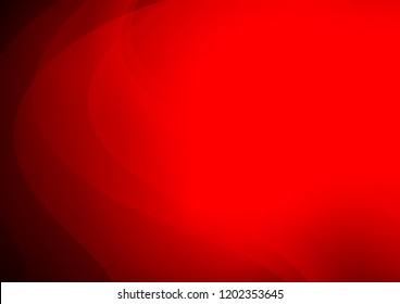 Light Red vector cover with long lines. Lines on blurred abstract background with gradient. The pattern can be used for websites.