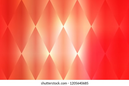 Light Red vector cover in polygonal style. Beautiful illustration with rectangles and squares. Pattern for busines ad, booklets, leaflets