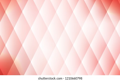 Light Red vector cover in polygonal style. Modern abstract illustration with colorful rectangles. Pattern can be used for websites.
