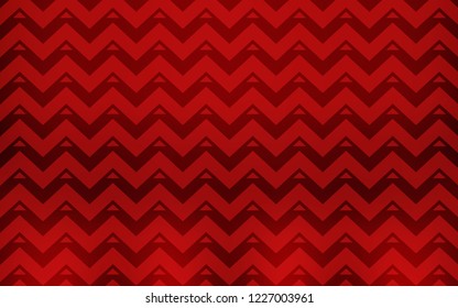 Light Red vector cover with polygonal style. Illustration with set of colorful triangles, lines. Template for wallpapers.