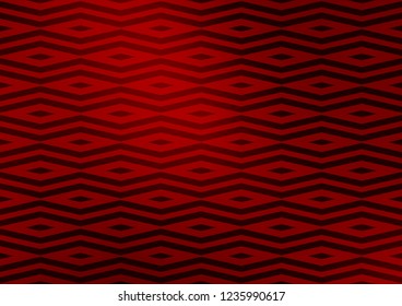 Light Red vector cover in polygonal style. Decorative design in abstract style with triangles. Pattern for busines ad, booklets, leaflets