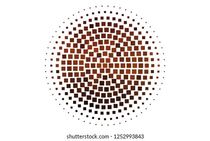 Light Red vector cover in polygonal style. Modern abstract illustration with colorful rectangles. The template can be used as a background.