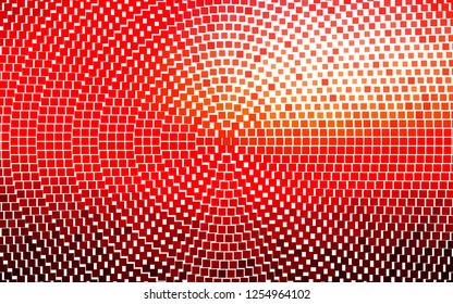 Light Red vector cover in polygonal style. Glitter abstract illustration with rectangular shapes. Pattern for busines ad, booklets, leaflets