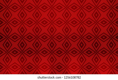 Light Red vector cover in polygonal style. Decorative design in abstract style with rectangles. Smart design for your business advert.