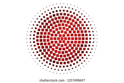 Light Red vector cover in polygonal style. Rectangles on abstract background with colorful gradient. The template can be used as a background.