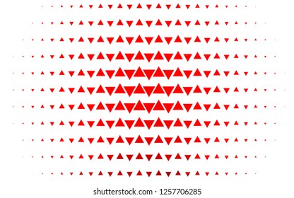 Light Red vector cover in polygonal style. Modern abstract illustration with colorful triangles. Pattern can be used for websites.