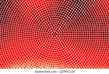 Light Red vector cover in polygonal style. Modern abstract illustration with colorful rectangles. Pattern for busines ad, booklets, leaflets