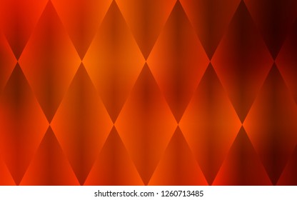Light Red vector cover in polygonal style. Beautiful illustration with rectangles and squares. Smart design for your business advert.