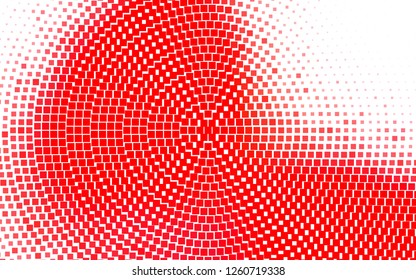 Light Red vector cover in polygonal style. Rectangles on abstract background with colorful gradient. Pattern for busines ad, booklets, leaflets