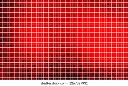Light Red vector cover in polygonal style. Decorative design in abstract style with rectangles. The template can be used as a background.
