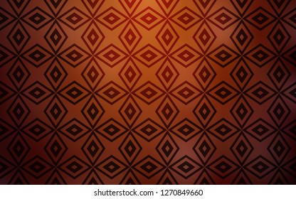 Light Red vector cover in polygonal style. Illustration with set of colorful rectangles. Best design for your ad, poster, banner.