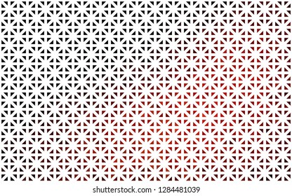 Light Red vector cover in polygonal style. Decorative design in abstract style with triangles. Smart design for your business advert.