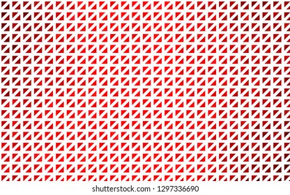 Light Red vector cover in polygonal style. Modern abstract illustration with colorful triangles. Smart design for your business advert.