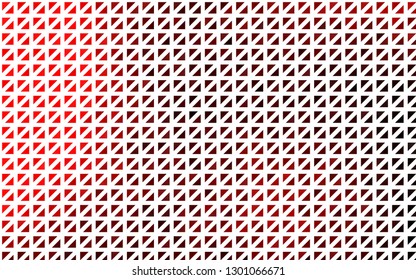 Light Red vector cover in polygonal style. Decorative design in abstract style with triangles. Pattern for commercials.