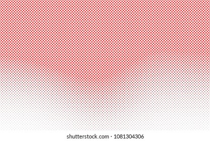 Light Red vector  cover with spots. Illustration with set of shining colorful abstract circles. The pattern can be used for aqua ad, booklets.