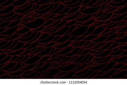 Light Red vector  cover with spots. Blurred decorative design in abstract style with bubbles. The pattern can be used for beautiful websites.