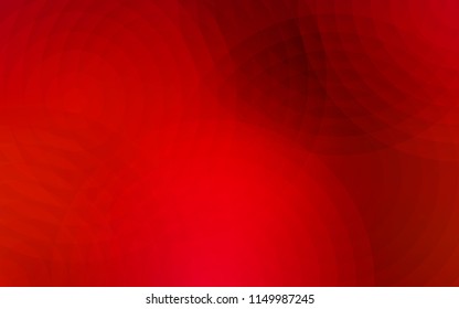 Light Red vector cover with spots. Glitter abstract illustration with blurred drops of rain. Pattern can be used as texture of wallpapers.
