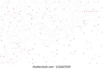 Light Red vector  cover with spots. Modern abstract illustration with colorful water drops. New design for ad, poster, banner of your website.