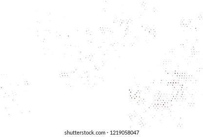 Light Red vector cover with spots. Abstract illustration with colored bubbles in nature style. Design for business adverts.