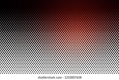 Light Red vector cover with spots. Modern abstract illustration with colorful water drops. Pattern of water, rain drops.