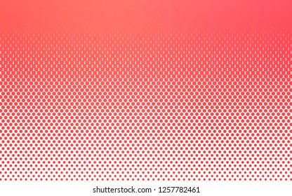 Light Red vector cover with spots. Blurred bubbles on abstract background with colorful gradient. Design for posters, banners.