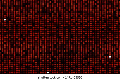Light Red vector cover with spots. Modern abstract illustration with colorful water drops. Pattern for beautiful websites.