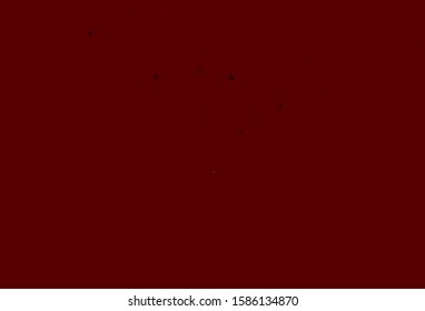 Light Red vector cover with spots. Blurred bubbles on abstract background with colorful gradient. Design for business adverts.