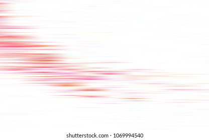 Light Red vector cover with stright stripes. Shining colored illustration with sharp stripes. Smart design for your business advert.