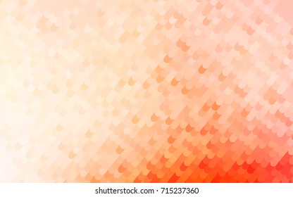 Light Red vector crooked abstract template. A vague circumflex abstract illustration with gradient. The polygonal design can be used for your web site.