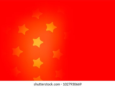 Light Red vector doodle blurred pattern. Decorative shining illustration with doodles on abstract template. Brand-new style for your business design.