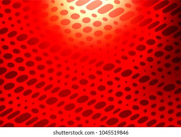 Light Red vector doodle blurred pattern. Ethnic elegant natural pattern with gradient. A completely new design for your business.