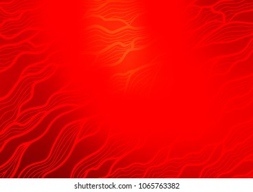 Light Red vector doodle blurred background. Doodles on blurred abstract background with gradient. The elegant pattern can be used as a part of a brand book.