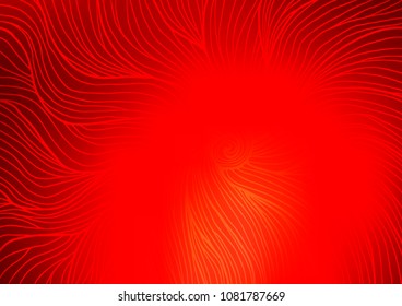 Light Red vector doodle blurred texture. Brand-new colored illustration in blurry style with doodles. Hand painted design for web, wrapping, wallpaper.