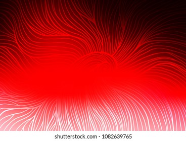 Light Red vector doodle blurred pattern. Glitter abstract illustration with doodles and Zen tangles. Hand painted design for web, wrapping, wallpaper.