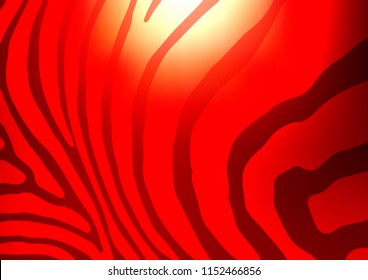 Light Red vector doodle blurred template. Colorful illustration in abstract style with doodles and Zen tangles. The best blurred design for your business.