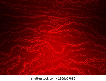 Light Red vector doodle blurred pattern. An elegant bright illustration with lines in Natural style. The elegant pattern can be used as a part of a brand book.