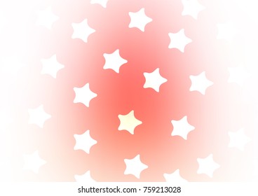 Light Red vector doodle blurred template. Modern geometrical abstract illustration with doodles. The best blurred design for your business.