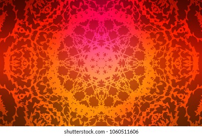 Light Red vector doodle bright layout. Creative illustration in blurred style with doodles made by child. A completely new template for your business design.